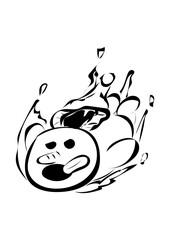 Rutschender Schneemann 