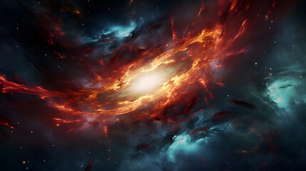 Obraz premium background with a space