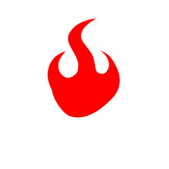 Flat Fire Icon