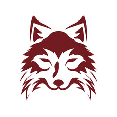 Fototapeta premium Wolf logo design