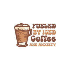 Coffee t-shirt vector design