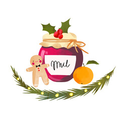 Fototapeta premium Christmas food