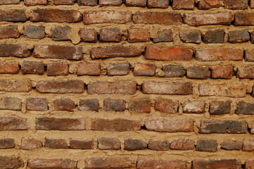 red brick wall