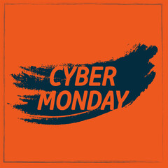 Abstract, futuristic, vintage gradient background, blue and cyan colors. Black Friday sale, cyber Monday.
