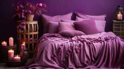 bed in bedroom romantic beautiful home bedroom decoration idea