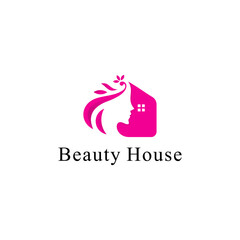 Natural Beauty House Logo Design