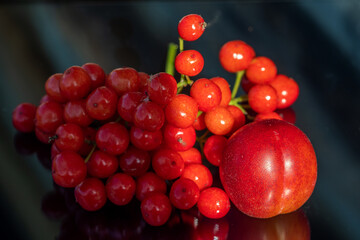 red currant berries