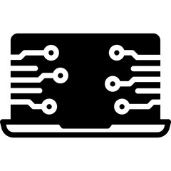 Obraz premium AI Icon