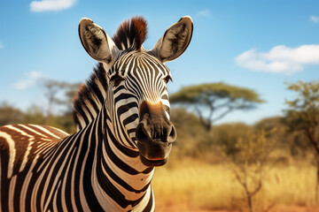 photo of a zebra laughing