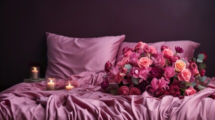  romantic beautiful home bedroom decoration idea