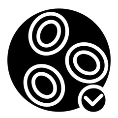 Red Blood Cells glyph icon