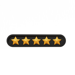 3D Icon Star Rating
