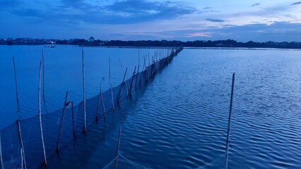 Obraz premium Dampalit, Malabon dike