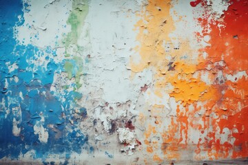 spray painting concrete wall background - obrazy, fototapety, plakaty