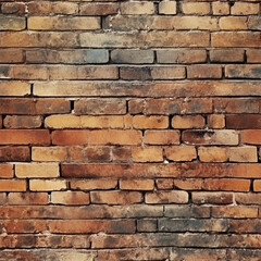 Obraz premium red brick wall texture
