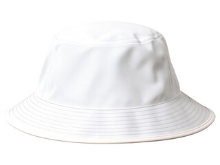 White  hat isolated on transparent background 