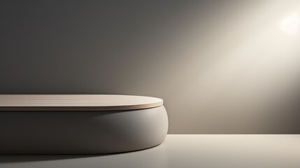 light abstract soft table background illustration backdrop scene, interior simple, display design light abstract soft table background