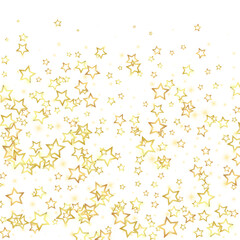 Twinkle stars scattered around randomly, flying,