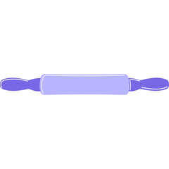 Dough Roller Illustration PNG Transparent Background