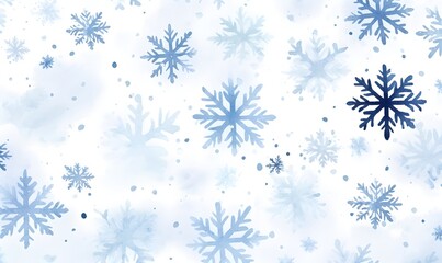 pattern with snowflakes,Generative AI
