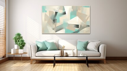 Abstract art painting. Posters, covers, prints. Abstract wall art. Digital interior art. abstract texture