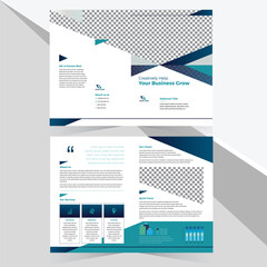 corporate bifold brochure design
