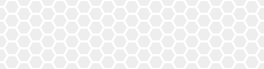 Obraz premium hexagon geometric pattern. seamless hex background. abstract honeycomb cell. vector illustration. design for the background flyers, ad honey, fabric, clothes, texture, textile pattern