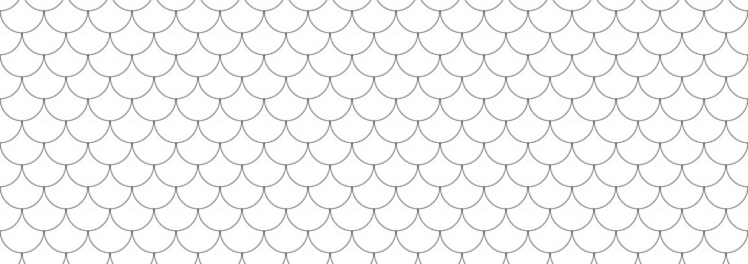 fish scale seamless pattern. skin texture background of fish, dragon, reptile, snake. - 674489382