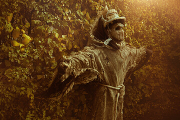 horror in deep forest