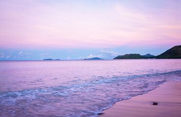 Anse Boudin Beach, Island Praslin, Republic of Seychelles, Africa.