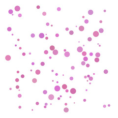 Pink random point, bubble background.