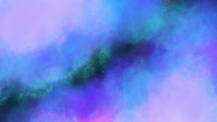 Space background with nebula and stars