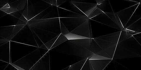 Stylish black crystal background, "Obsidian Elegance: Stylish Black Crystal Background"