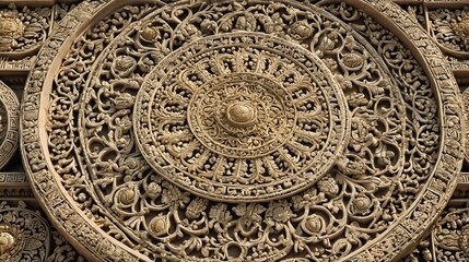 Naklejka premium Cultural background texture