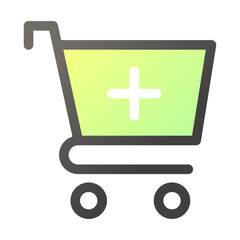 Fototapeta premium shopping cart 