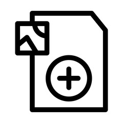 File and document action icon