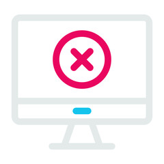 Obraz premium monitor icon