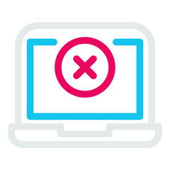 Obraz premium Computer and laptop icon