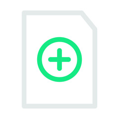 Fototapeta premium File type and document icon