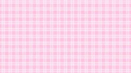 Pink and white checkered plaid background
