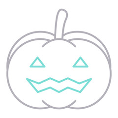 Obraz premium pumpkin face