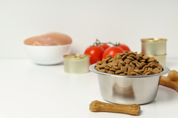 Tasty and delicious food for pet, pet accessories
