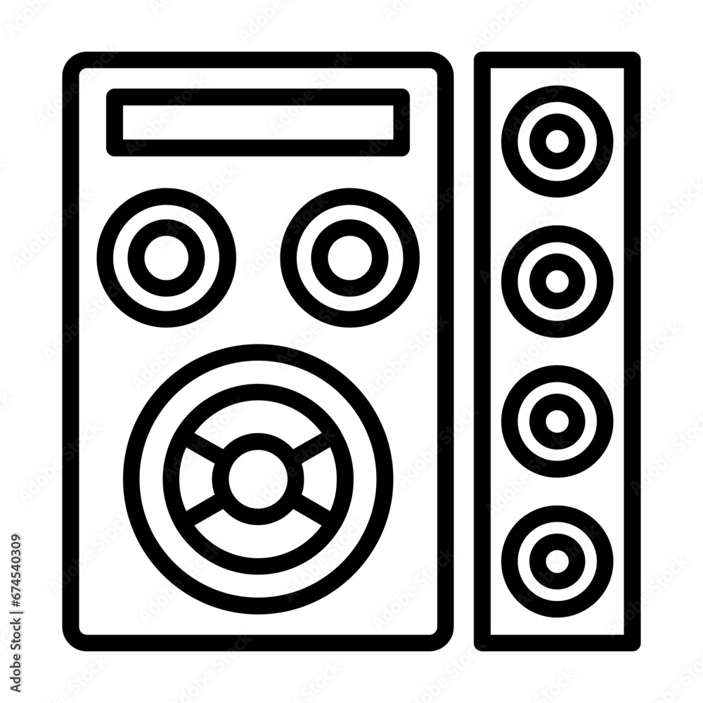 Poster Speaker Icon