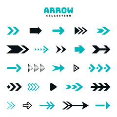 Collection Of Various Flat Arrows