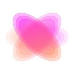 Abstract Blurred Gradient Vector Art