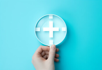 Obraz premium Medizin und Forschung Icon, generative AI