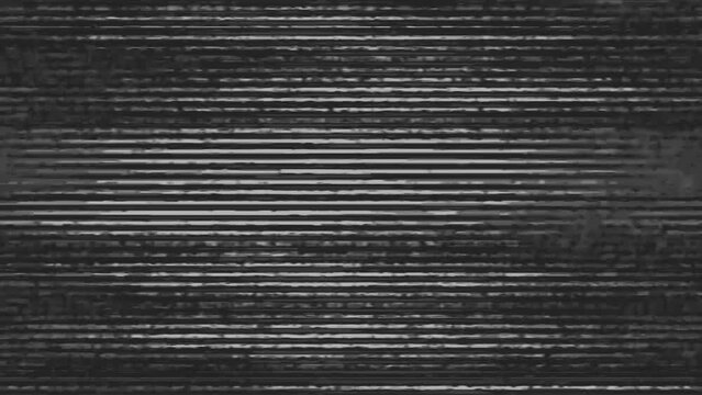 Screen damage TV effects artifacts. Bad VHS interference. Vintage television. Analog Static Noise texture. black white offset flickering noise glitch. 