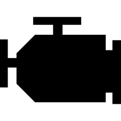 Check Engine Icon. Vector Illustration