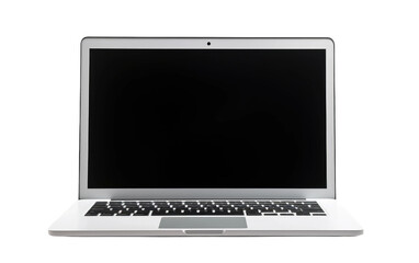 Modern Beautiful Attractive Portrait Laptop Isolated on Transparent Background PNG.