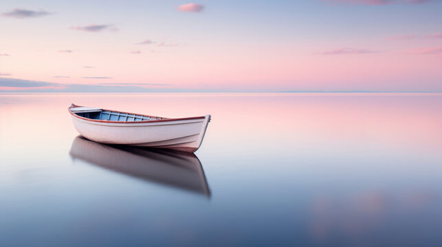 boat at sunset 4k, 8k, 16k, full ultra HD, high resolution and cinematic photography